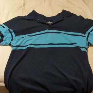 AE striped polo shirt